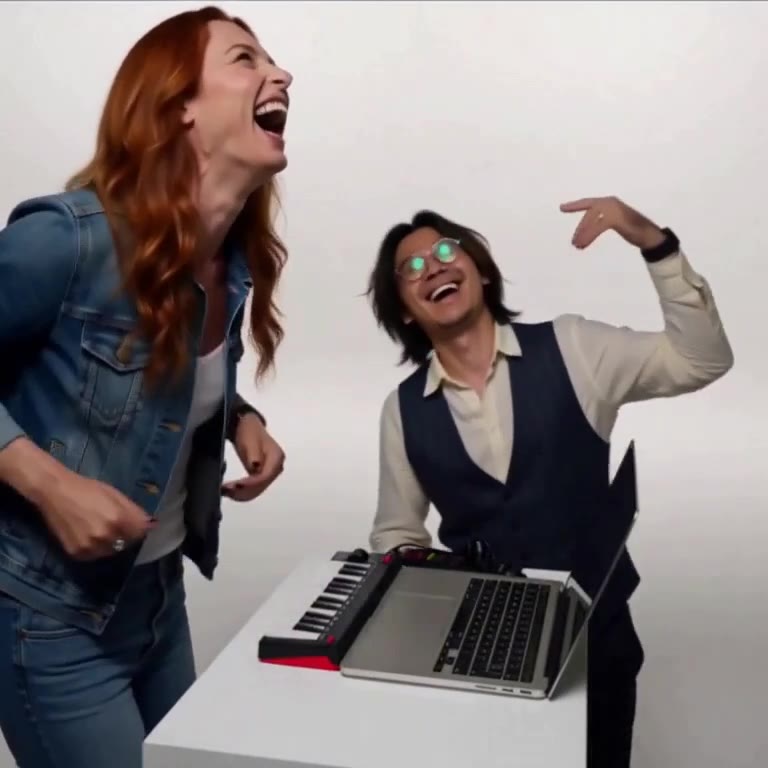 Alors On Danse meme remade with AI sample people