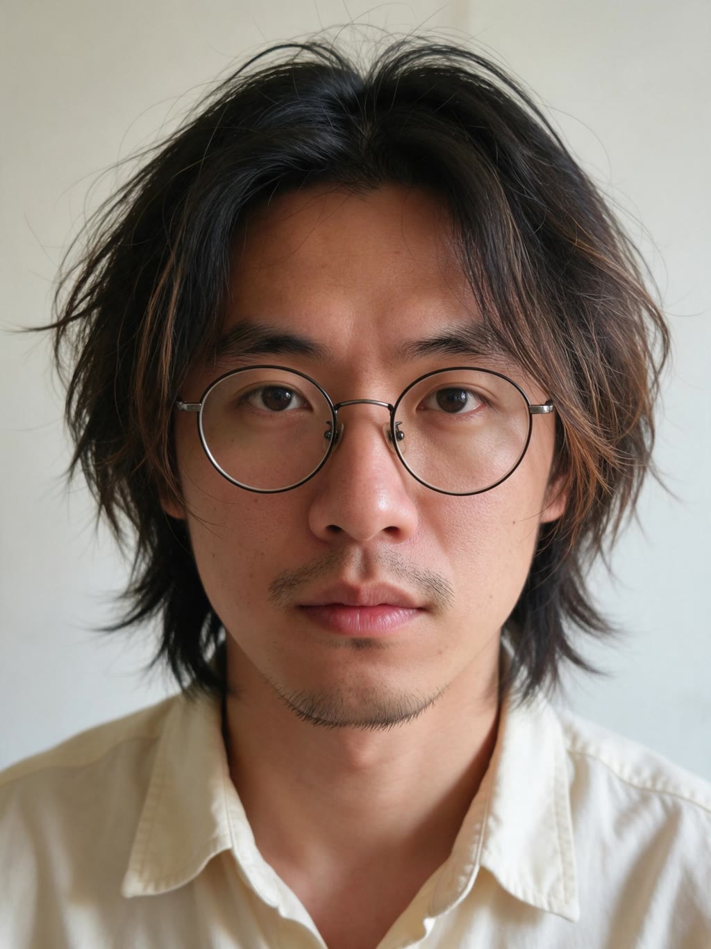 Input photo 2 (AI-generated sample person)