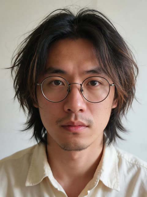 Input photo 2 (AI-generated sample person)